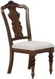 Bernards Coventry Beige/Brown Upholstered Side Chair-0