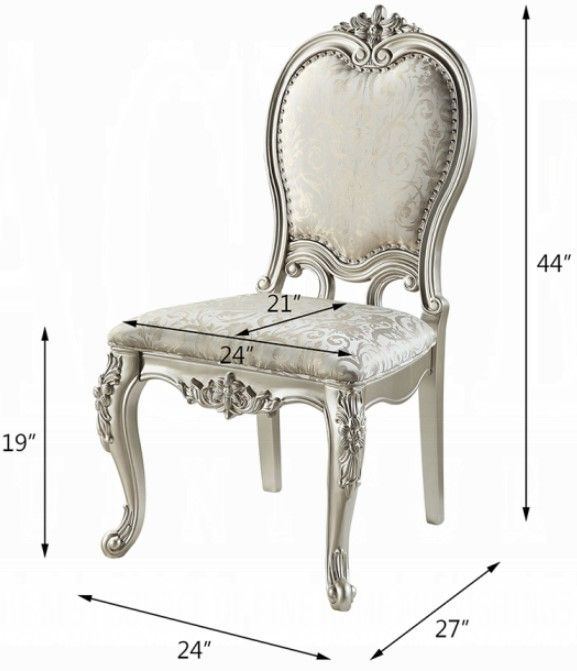 ACME Furniture Bently Champagne Dining Side Chair-2