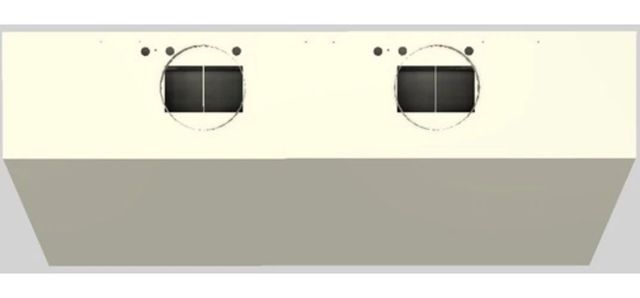 Vent-A-Hood® 60" Biscuit Wall Mounted Range Hood-3