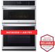 LG 30" PrintProof® Stainless Steel Oven/Microwave Combo Electric Wall Ovens-1