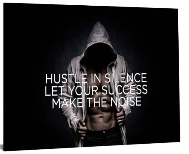 Classy Art Hustle Noise Wall Art-1