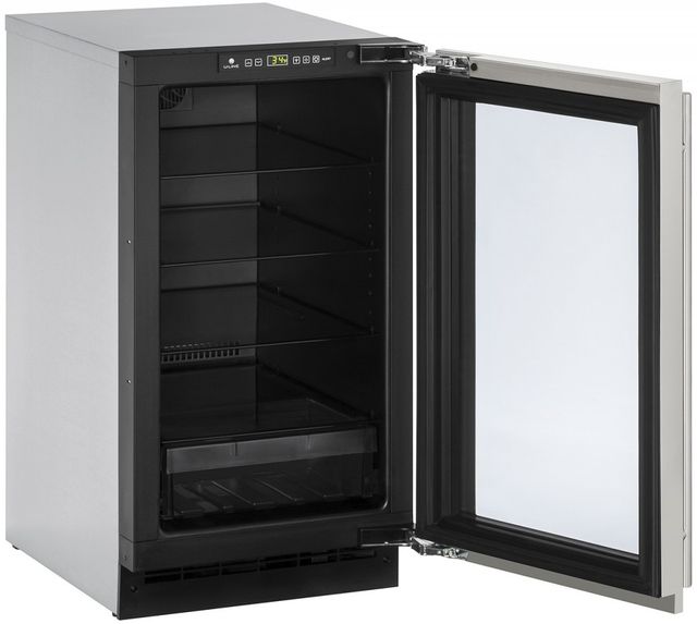 U-Line® 2000 Series 3.6 Cu. Ft. Stainless Steel Beverage Center-1