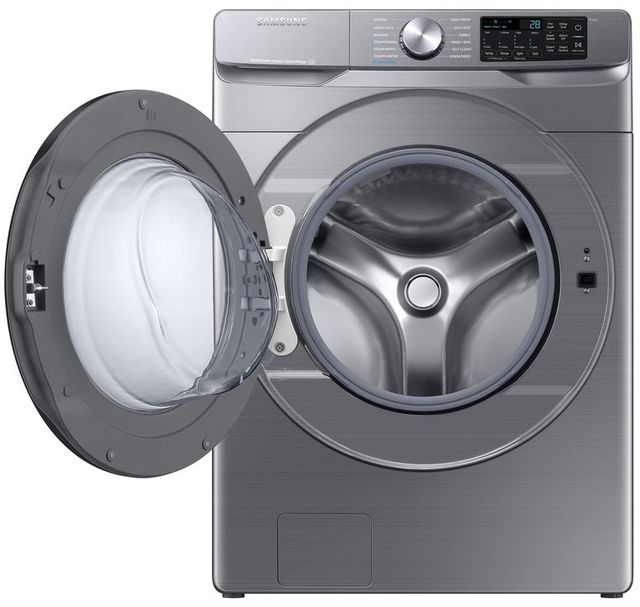Samsung Platinum Front Load Washer & Gas Dryer Laundry Pair-3