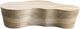 TOV Furniture Slab Travertine 59" Concrete Indoor/Outdoor Coffee Table-3