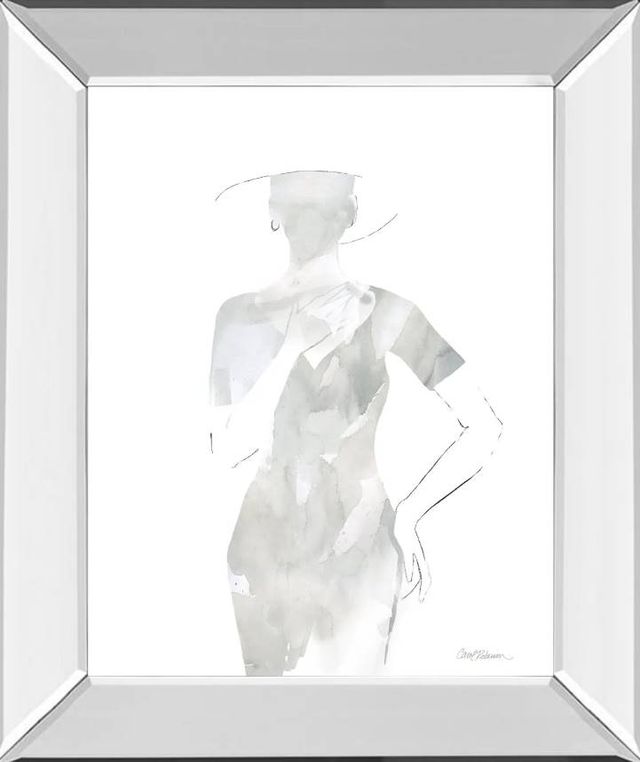 Classy Art Fashion Cover I by Carol Robinson Mirrored Frame Wall Art-0