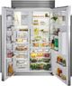Sub-Zero® Classic Series 48" 28.4 Cu. Ft. Stainless Steel Built-In Side-by-Side Refrigerator//Freezer with Ice and Water Dispenser-2