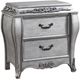 ACME Furniture Leonora Vintage Platinum Nightstand-0
