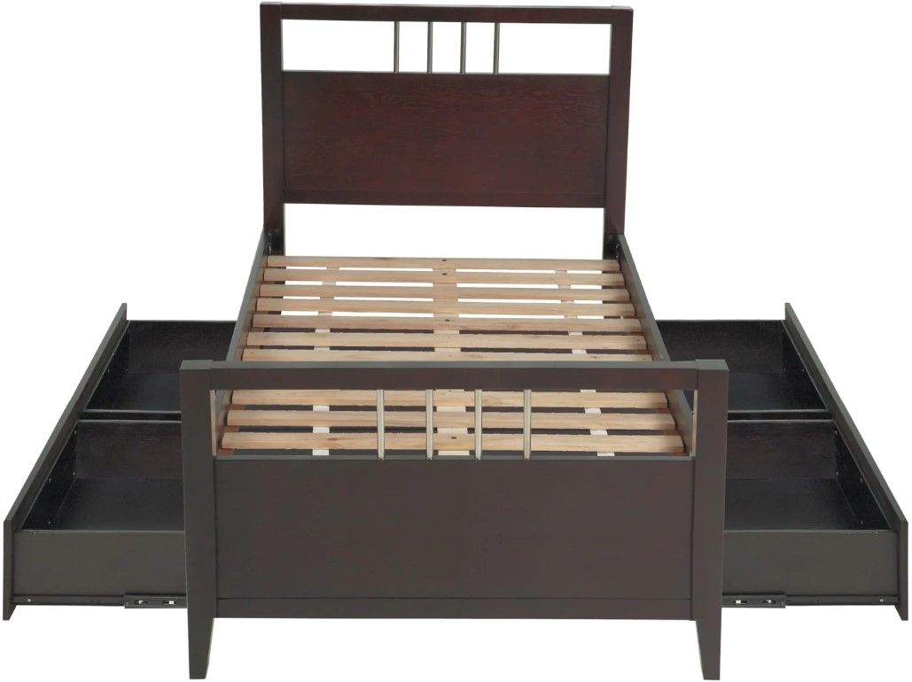 Modus Furniture Nevis Platform Storage Bed - Thumbnail 5