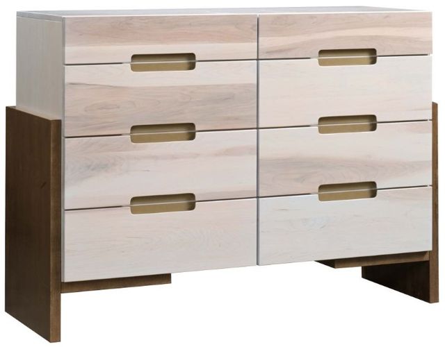 Country View Woodworking Customizable Summa 57" 8-Drawer Dresser-0