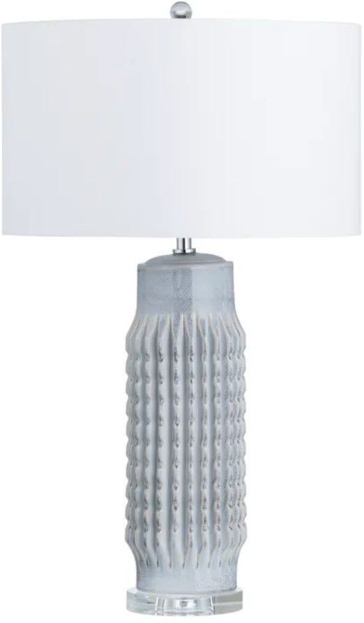 Crestview Collection Riverdale Gray Table Lamp -0
