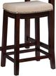Linon Claridge 3-Piece Beige/Walnut Counter Table Set-1