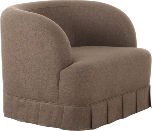Moe's Home Collection Maren Brown Swivel Chair-0
