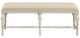 Furniture Classics Beatrice Soft White Hand Carved Bench-1