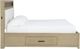 Signature Design by Ashley® Calmoro Gray California King Storage Bookcase Bed-4