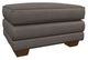 La-Z-Boy® Mackenzie Greystone Leather Ottoman-0