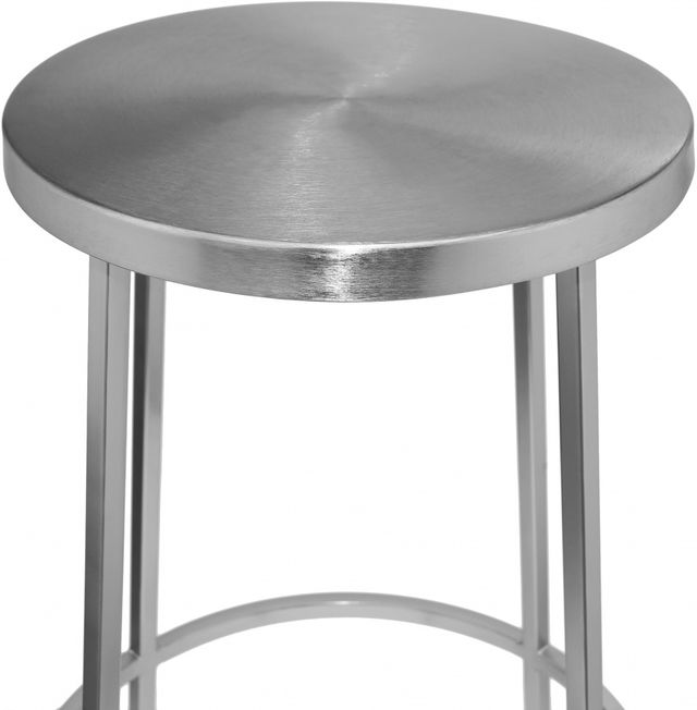 Meridian Furniture Tyson Silver Bar Stool-2