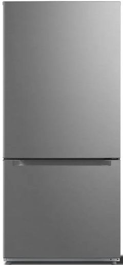 Element® 30 in. 18.7 Cu. Ft. Stainless Steel Bottom Freezer Refrigerator 