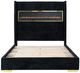 Furniture of America® Danvers Black Queen Panel Bed-2