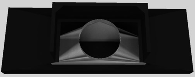 Vent-A-Hood® 66" Black Euro-Style Wall Mounted Range Hood-2