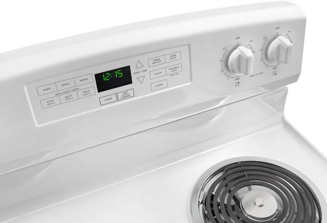 Amana® 30" White Freestanding Electric Range-2
