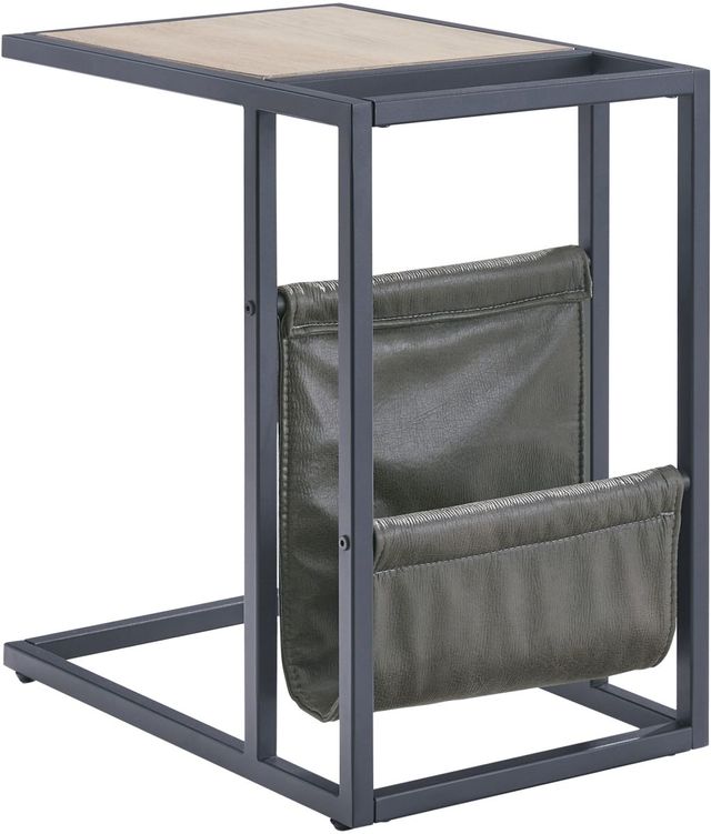 Freslowe Accent Table - Light Brown/Black