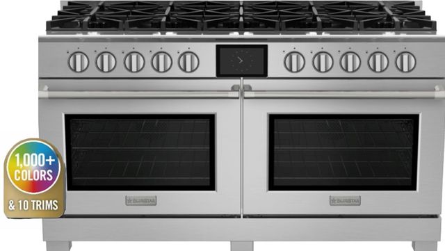 BlueStar® 60" Custom Pro Style Dual Fuel Range-0