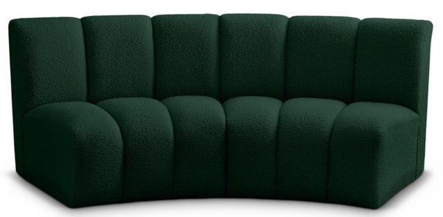 Meridian Furniture Infinity 2-Piece Green Modular Loveseat Set-1