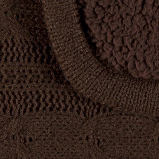 Surya Tucker Dark Brown 50"x60" Throw Blanket-1