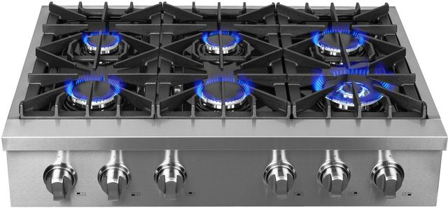 FORNO® ALTA QUALITA 36" Stainless Steel Gas Rangetop-1