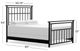 Wesley Allen Customizable Aspen Double Iron Bed-1