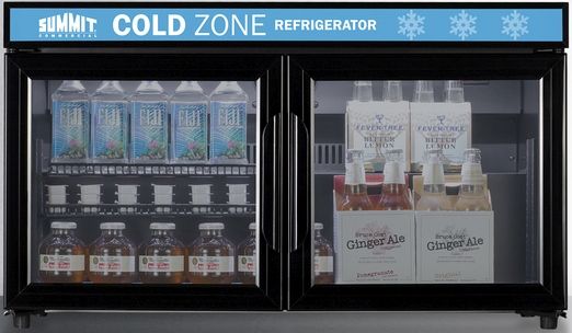 Summit® Commercial Series 3.2 Cu. Ft. Black Beverage Center-2