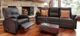 Elran Beatrice Dark Brown Swivel Rocker Recliner Chair-1