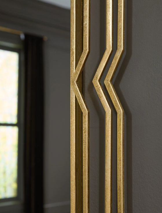 Signature Design by Ashley® Claybrook Gold Accent Mirror-4