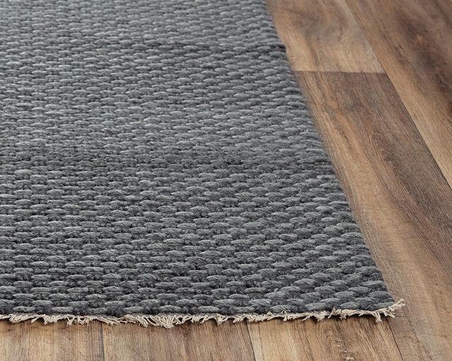 Rizzy Home Capri Gray 5'x8' Rectangular Rug-3