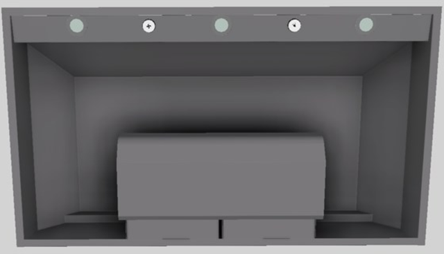 Vent-A-Hood® Designer Series 42" Gunsmoke Wall Mounted Range Hood-1