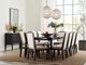 aspenhome® Sutton French Roast/White Dining Side Chair-2