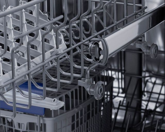 Summit® 24" Black Top Control Built In Dishwasher-1