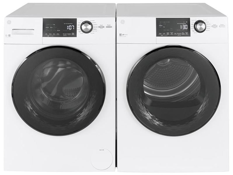 GE® White Front Load Laundry Pair