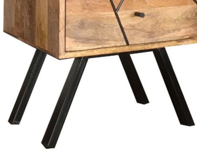 Jaipur Furniture Amar Brown Bedside Table-2