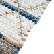 A & B Home Blue/White 8'x10' Area Rug-2