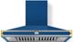 La Cornue Cornufe 110 43" Royal Blue Wall Mounted Chimney Hood-0