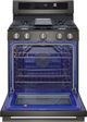 LG 30" Black Stainless Freestanding Gas Range with Probake Convection®, Air Fry, and EasyClean®-3