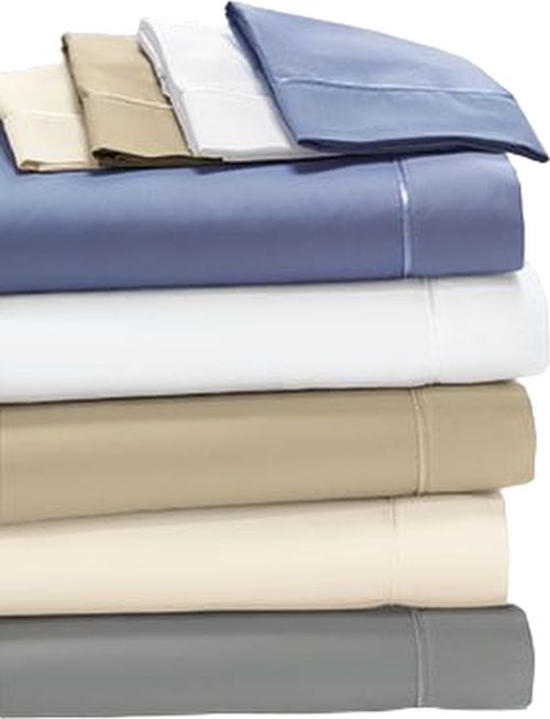 DreamFit® DreamCool™ Egyptian Cotton Gray Split Head King Sheet Set-1