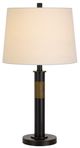 Cal® Lighting & Accessories Summerfield Oil Rubbed Bronze Table Lamp-1