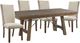 Elements International Jax 5-Piece Cherry/Cream Dining Set-0