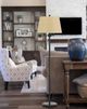 Cal® Lighting & Accessories Andros Dark Bronze Floor Lamp-1