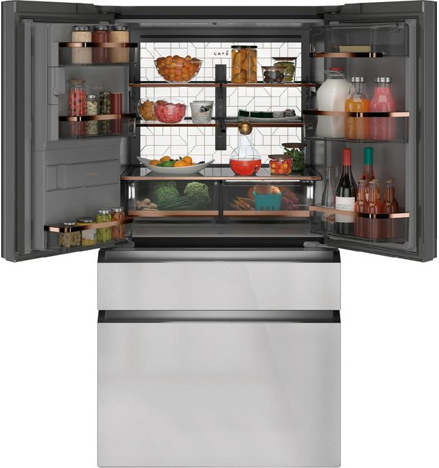 Café™ 36" 27.6 Cu. Ft. ENERGY STAR® Platinum 4-Door French Door Refrigerator-2