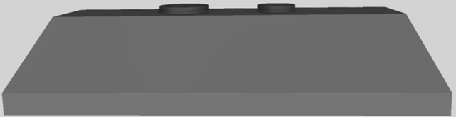 Vent-A-Hood® 60" Gunsmoke Wall Mounted Liner Insert-0