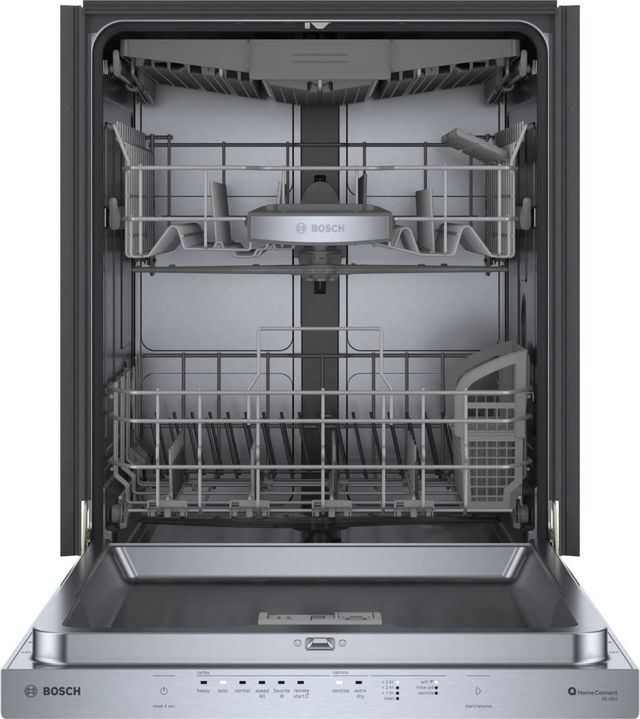 Bosch® 500 Series 24" Stainless Steel Top Control Built In Dishwasher-1