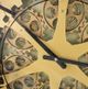A & B Home Black/Copper/Gold Gear Clock-2